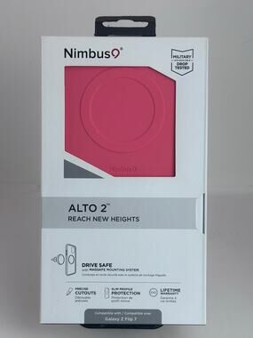 Nimbus9 Alto 2 Silicone Galaxy Z Flip 7 Red MagSafe Case NWT MSRP: $45.00